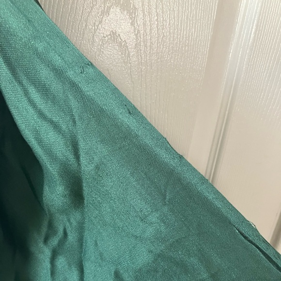 Dark Green 100% Cashmere Pashmina Scarf w/Fringe NEW - Picture 5 of 12